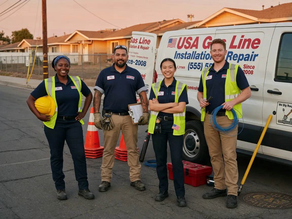 Gas Line Installation company in Barbeau, MI